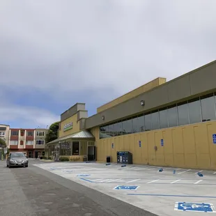 a parking lot