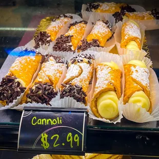You always have me at Cannoli