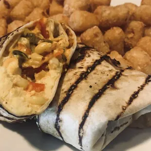 Chipotle Chicken &amp; Bacon Burrito