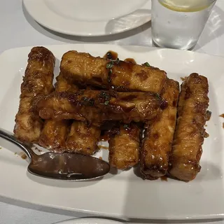 Crispy Eggplant with Hoisin Ginger Glaze