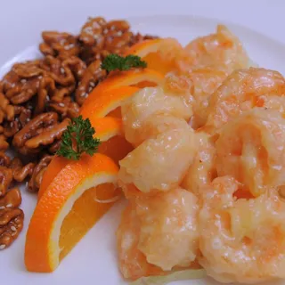 Honey Walnut Prawn Salad