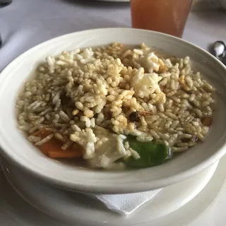 Sizzling Rice Soup