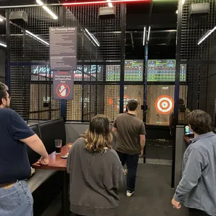 Axe throwing
