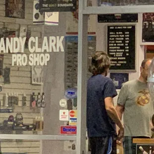 Front entrance inside a Lucky Strike