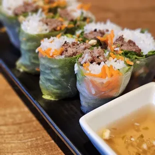 SVCC 2023: Lemongrass Beef Spring Rolls