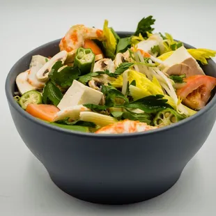 sweet and sour Vietnamese noodle soup