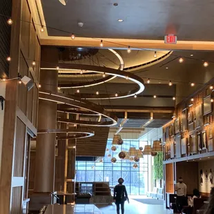 Main seating area