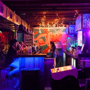 The basement – very cool vibe