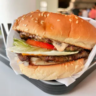 The wisdom of a fool won't set you free  Double Cheeseburger from #AndysBurgers