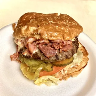 Pastrami Burger!