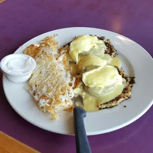 Potato Pancake Benedict