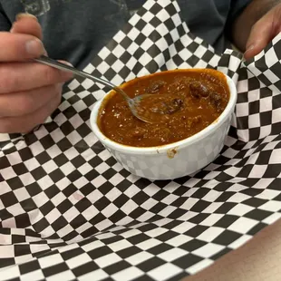 Homemade chili