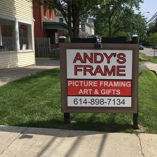 New sign at new location 250 N. State St.