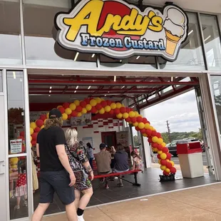 Andy&apos;s frozen custard.