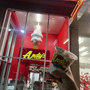 Pumpkin pie concrete.