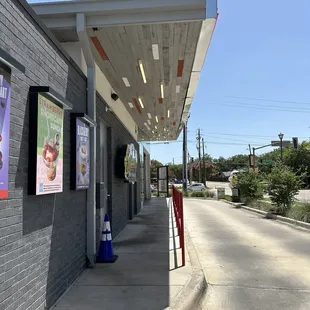 Headed to the pick up window.