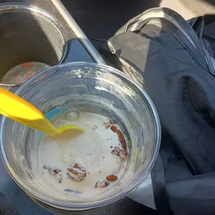 Butter Pecan custard