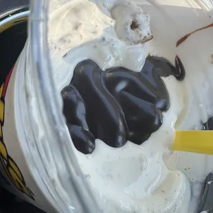 Jackhammer missing 3 inches of custard