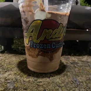 Chocolate custard jackhammer