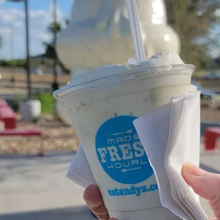 Keylime pie concrete