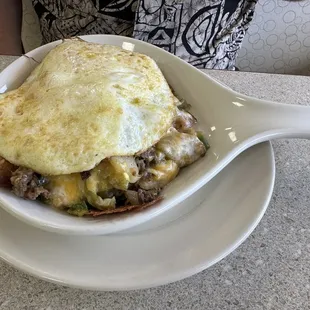 Shaved ribeye skillet