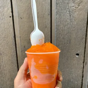 Orange sherbet