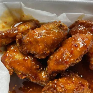 Spicy sweet wings
