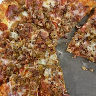 The Carnivore Pizza