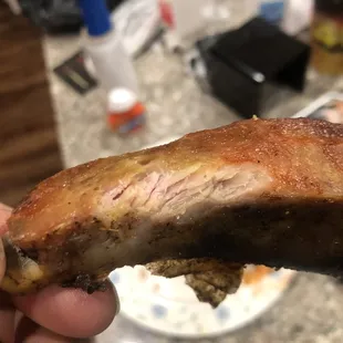 Ribs and fries gone bad