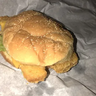 Fish sandwich