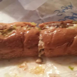 Steak bbq sub