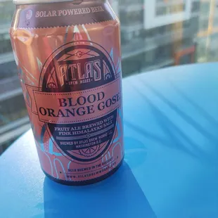 a can of blood orange gose