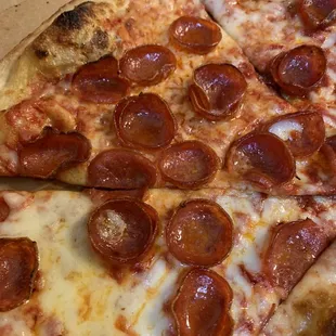 Pepperoni everywhere
