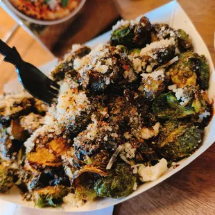 Fried Brussels Sprouts