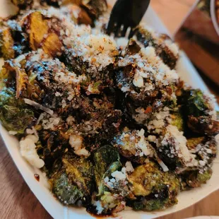 Fried Brussels Sprouts