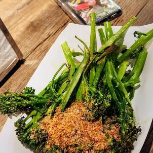 Oven roasted broccolini!