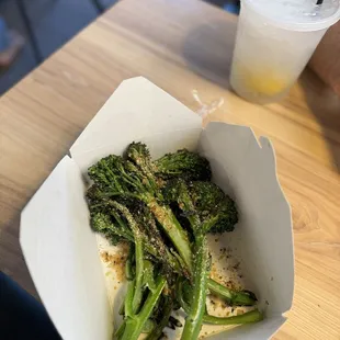 Roasted broccolini