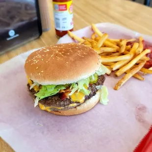Double Bacon Cheeseburger Combo