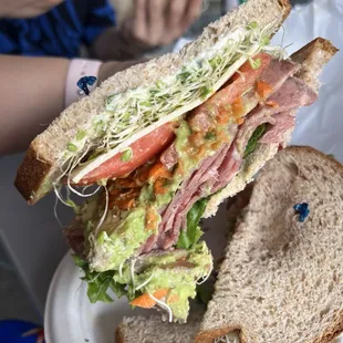 Roast Beef, Tomato, Cheese &amp; Avocado