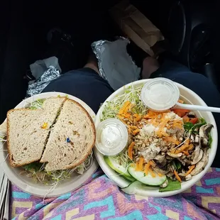 Birds Nest Salad