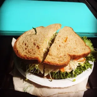 Ahi Spread Sandwich