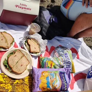 Smoked Ahi Sandwich