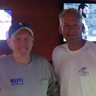 Matt Odman and Mike Hemphill- new owners of Andy's Sports Bar &amp; Grill!!