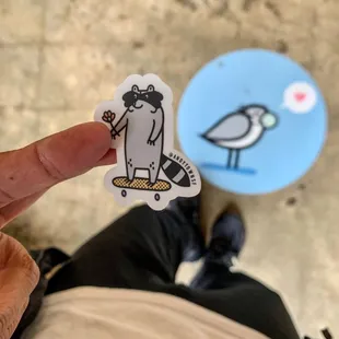 Andytown the true essence of Independent Coffee, plus hella cute Andy the Raccoon stickers for those u care about ;P