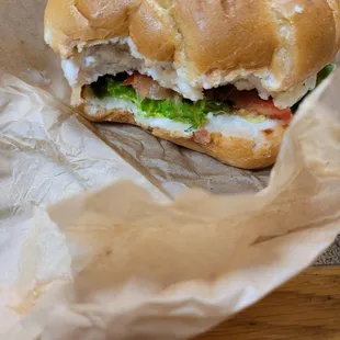 Really good grilled chicken sandwich!