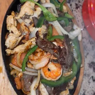 Combo fajitas