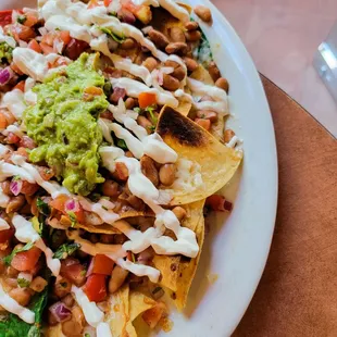 Cheese Beans Nachos