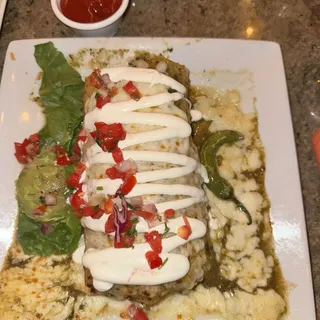 Classic Mission Style Burrito