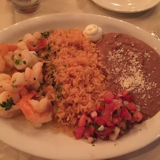 Camarones Al Mojo De Ajo