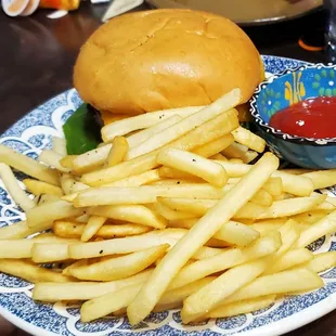 Kid Cheese Burger ($14)